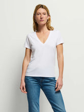 Blair Slim V Neck Tee